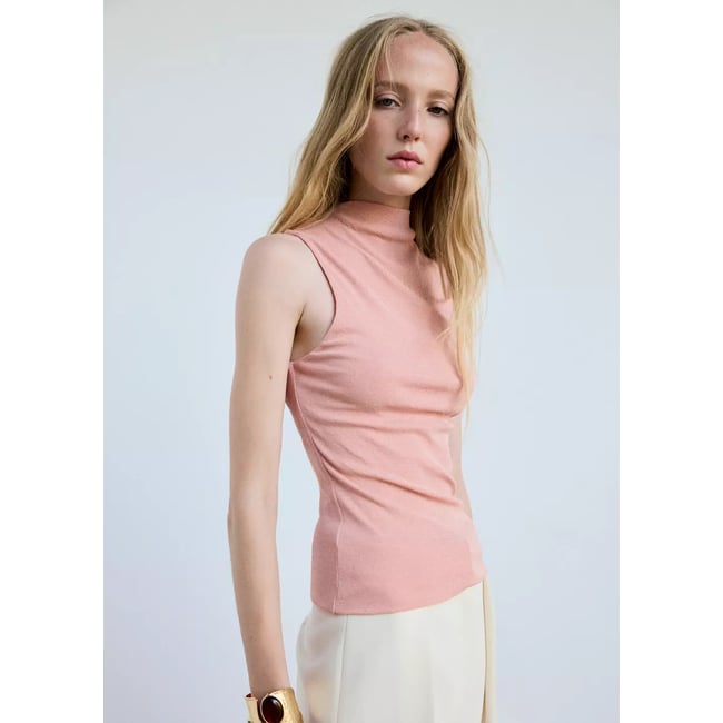 Top ajusté maille fine - MANGO