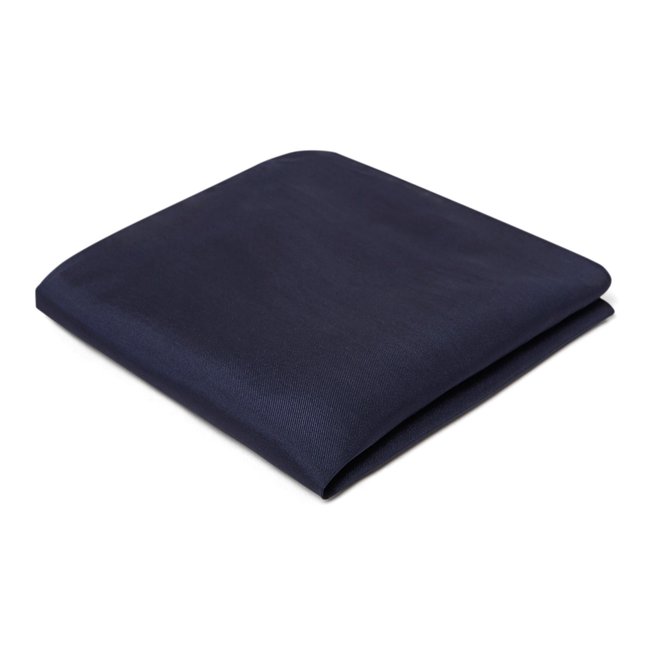 Pochette de costume en soie rouge <span itemprop=