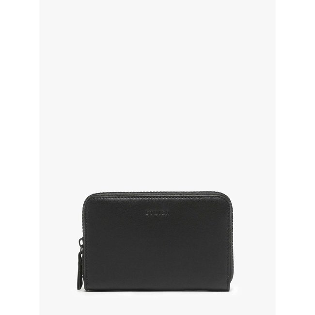 Portefeuille Oxer cuir noir <span itemprop=