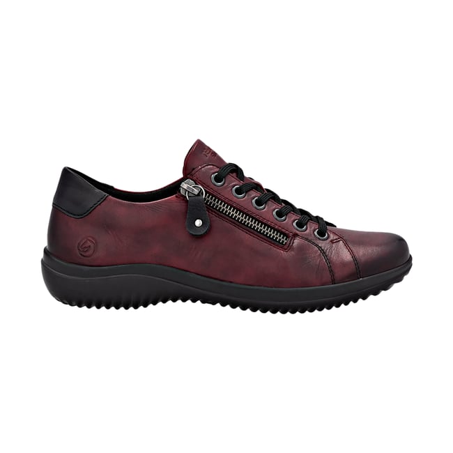 Basket Cuir Eagle rouge combi <span itemprop=
