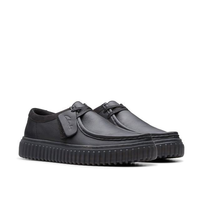 Derbies en cuir Torhill Lo noir <span itemprop=