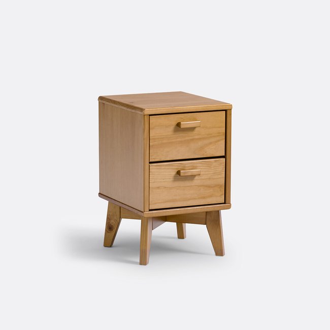 Comodino 2 cassetti, Anda legno chiaro LA REDOUTE INTERIEURS