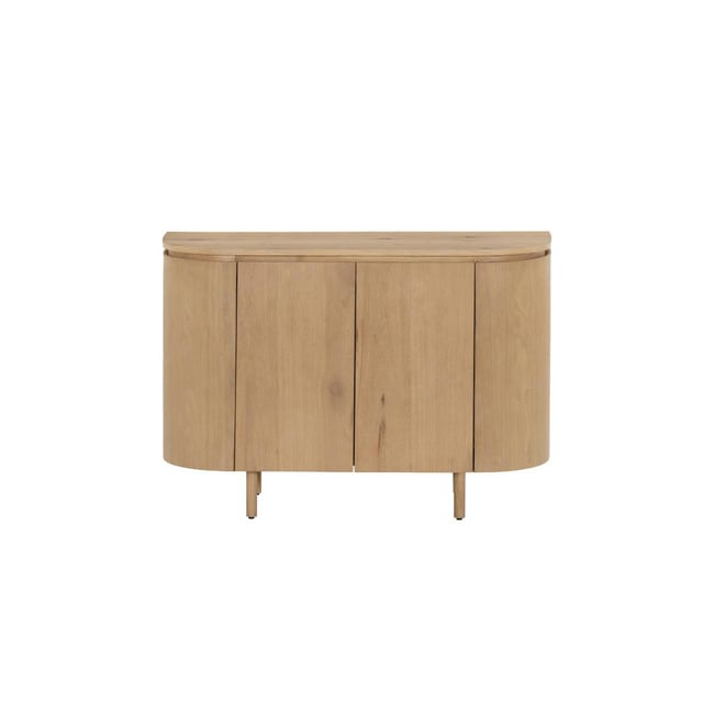 Buffet 2 portes en chêne, design moderne LOREN - PIER IMPORT