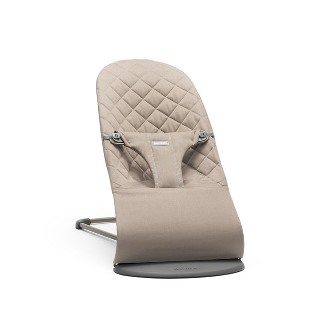 Bliss Classic Woven Quilted Bouncer, grey, BABYBJORN