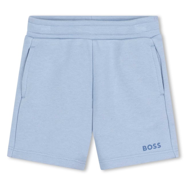 Short uni molletonné persian blue <span itemprop=