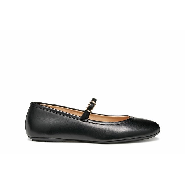 Bailarinas de piel Palmaria negro <span itemprop=
