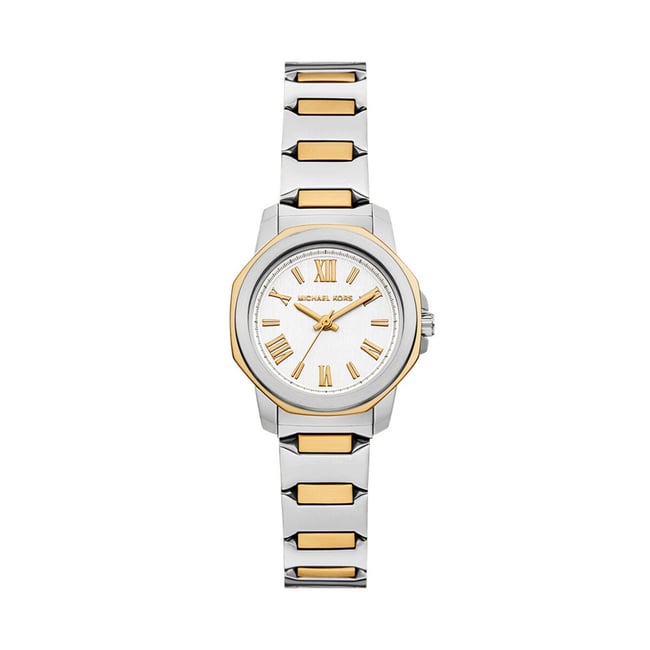 Montre Analogique  PRESCOTT argenté blanc argenté <span itemprop=