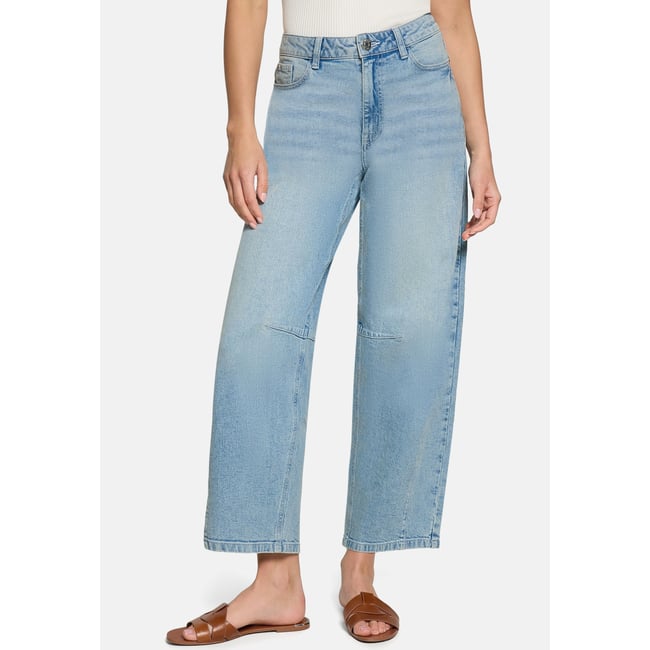 Jean modern fit à effet délavé light blue denim <span itemprop=