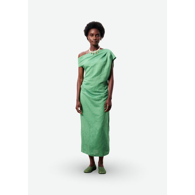 Robe MORERE vert <span itemprop=