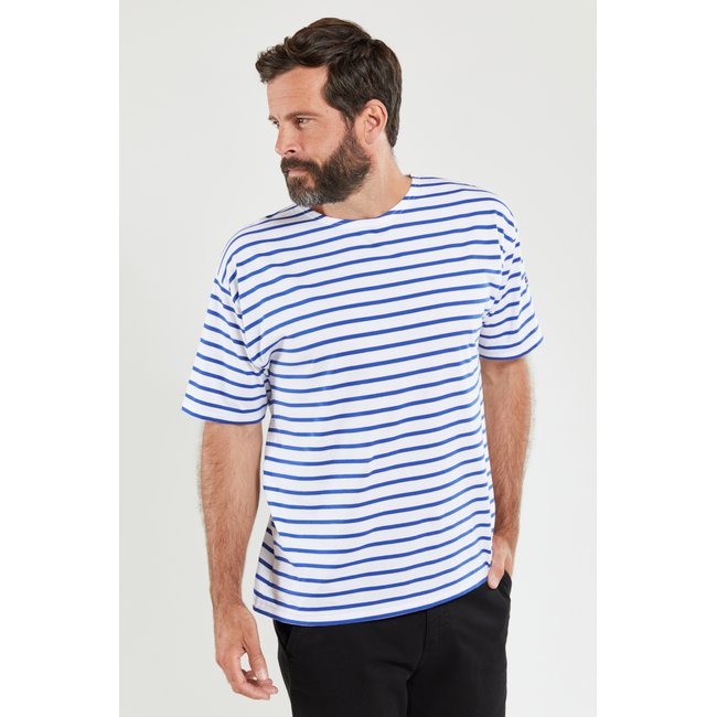 Marinière col bateau en coton léger THÉVIEC - ARMOR-LUX