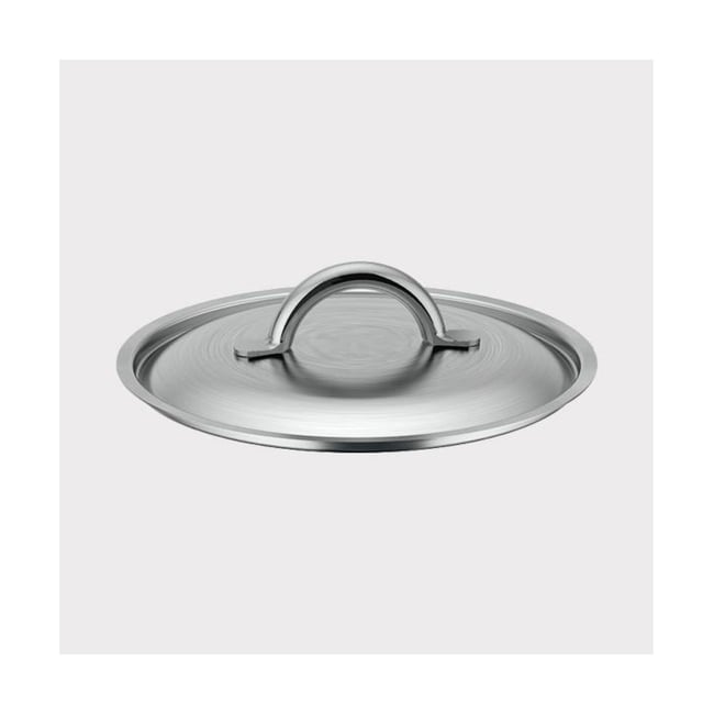 Couvercle bombé ø24 cm gris <span itemprop=