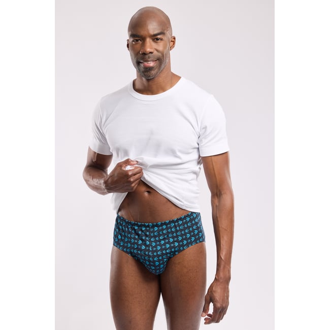 Slip Ouvert Homme Armor Lux - 100% Coton Biologique, Maille Côte, Confortable Et Respirant