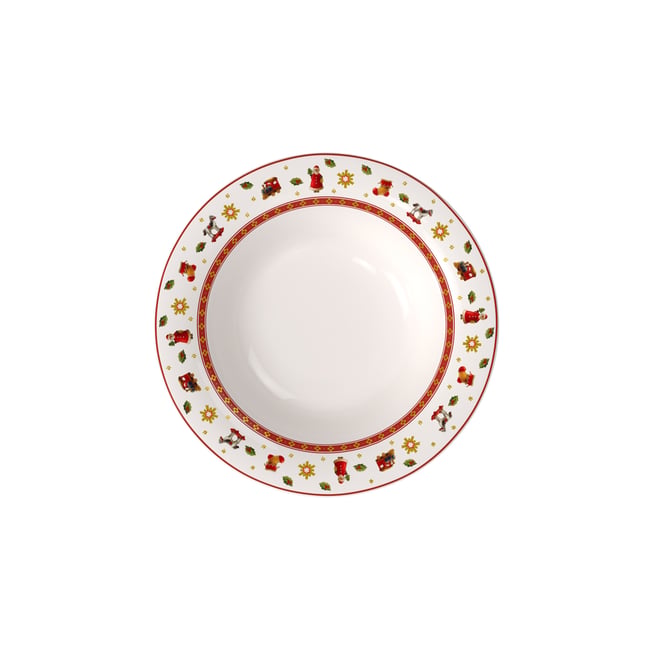 Assiette Creuse TOY'S DELIGHT Couleur multicolore <span itemprop=