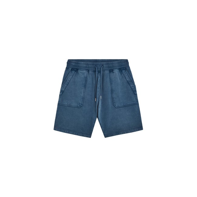 SHORT JOGGING  PLAINNAVY marine <span itemprop=