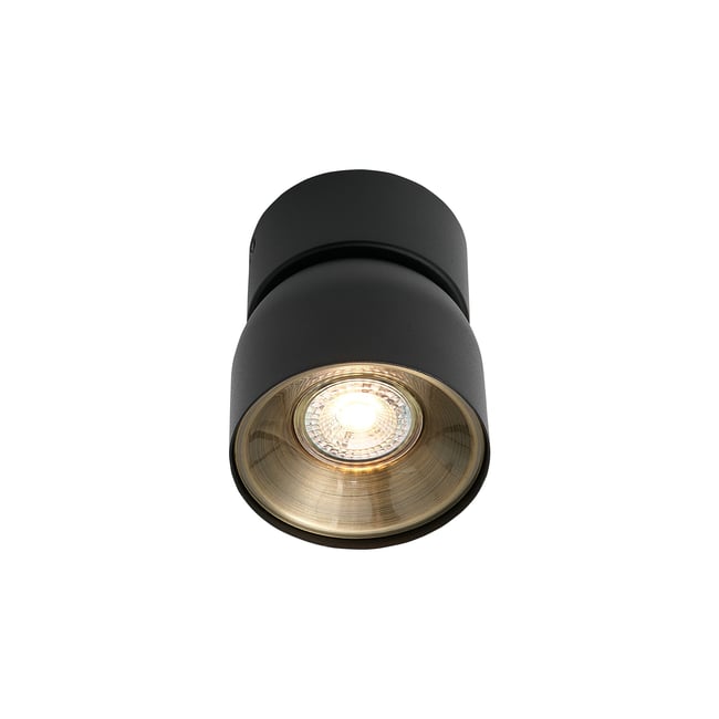 Spot pour plafond ou sous meuble orientable 350° rond  en métal, PITCHER - NORDLUX
