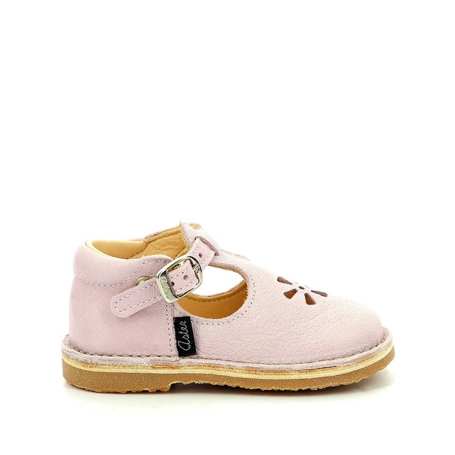 Sandali Bimbo 2 in pelle rosa pallido ASTER