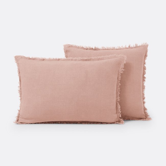 Housse de coussin lin lavé, Linange - LA REDOUTE INTERIEURS