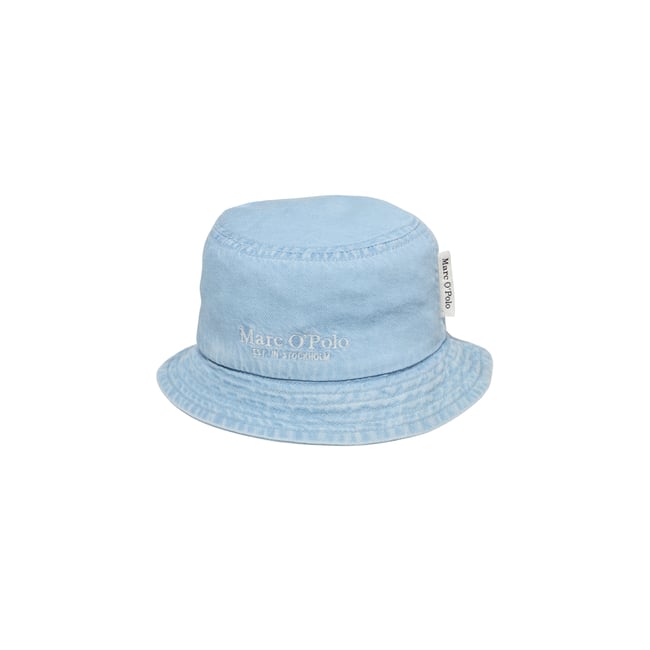 TEENS-BOYS Chapeau en jean en coton bio bleu <span itemprop=
