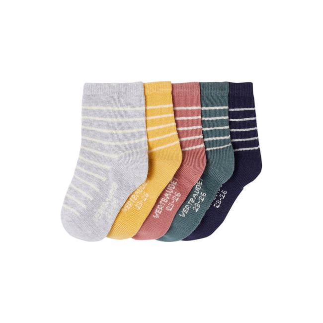 Lot de 5 paires de chaussettes assorties <span itemprop=