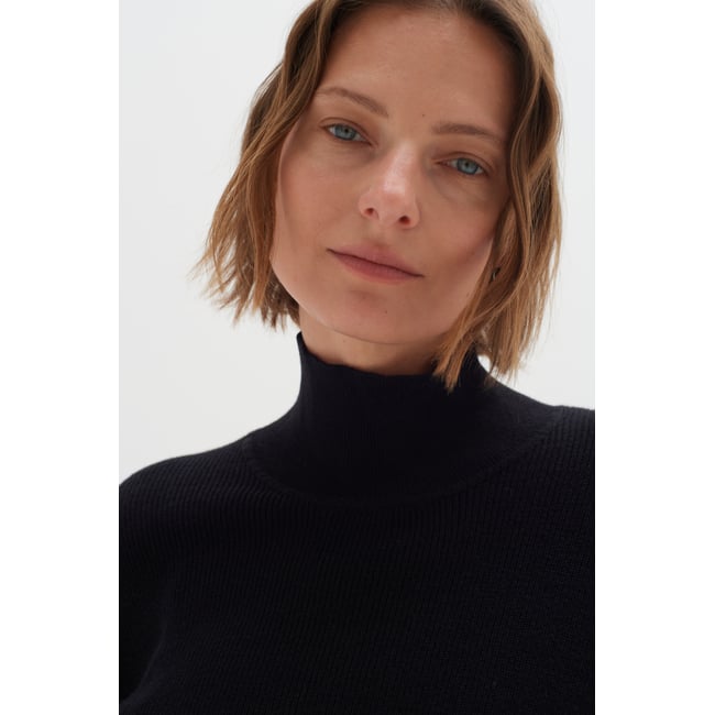 Pullover Femme Capuche Boutons LIAOPUFUS - Tricot Fin, Style Décontracté, Taille Grande, Automne-hiver