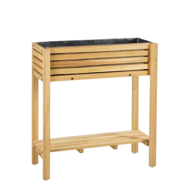 Jardinière d'extérieur GLENWOOD Couleur marron <span itemprop=
