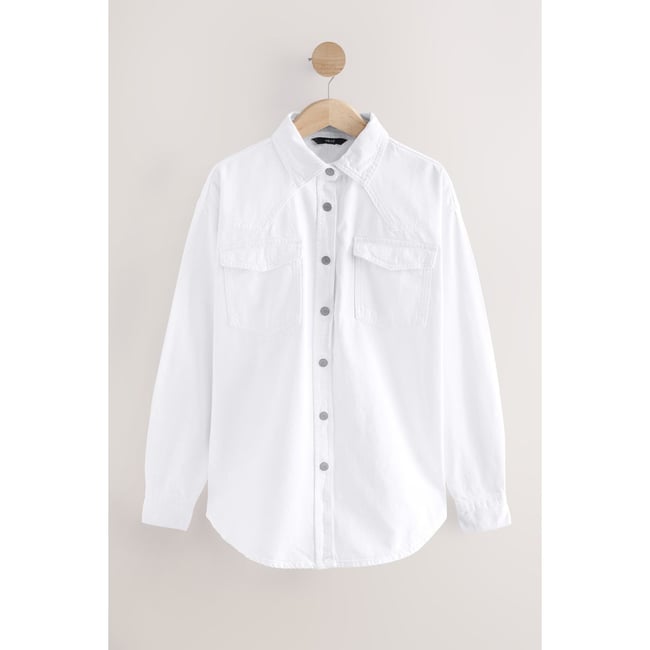 Chemise oversize en jean - NEXT