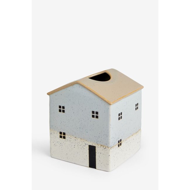Boîte à mouchoirs maison en céramique Couleur naturel <span itemprop=