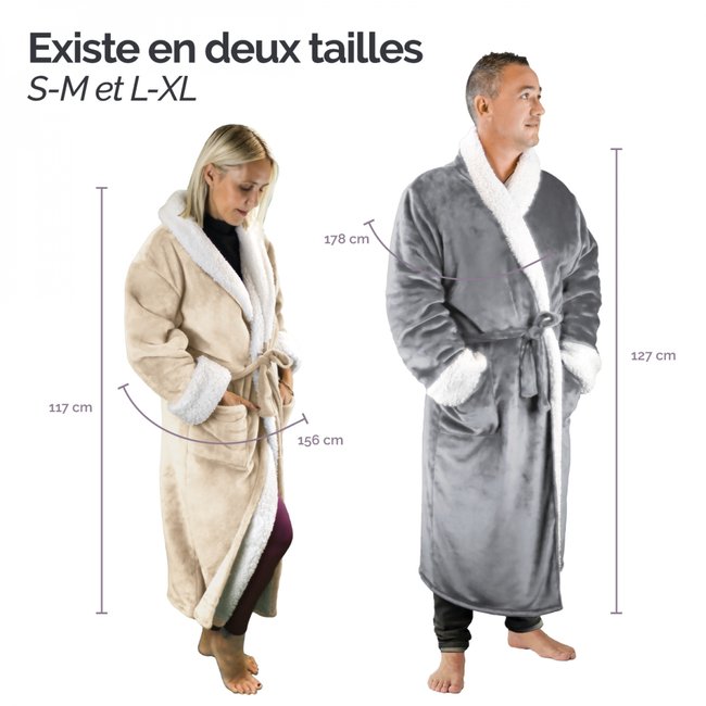 Robe de chambre chauffante hotsell
