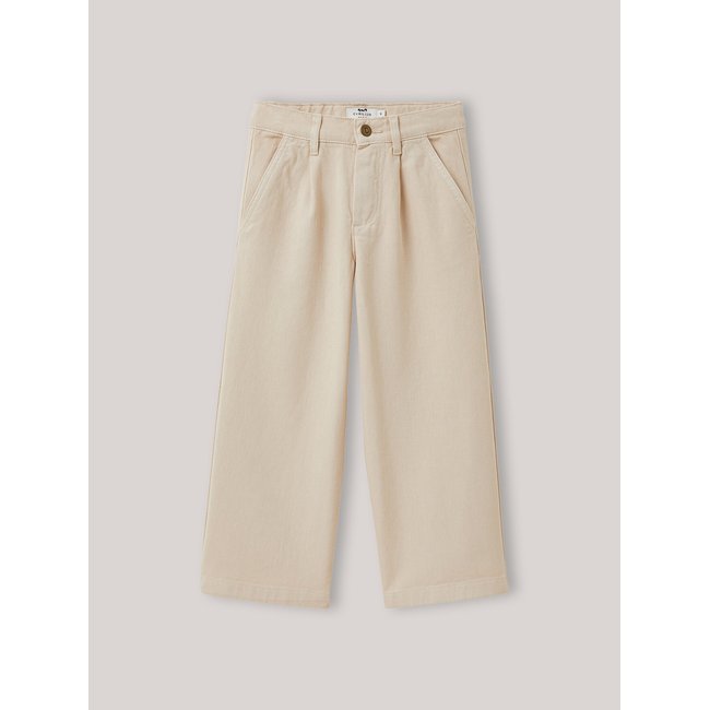 Pantalon large en denim couleur - CYRILLUS
