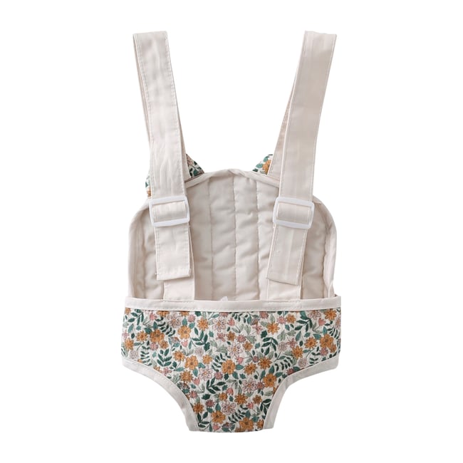 Porte- poupon en gaze de coton retro flower <span itemprop=