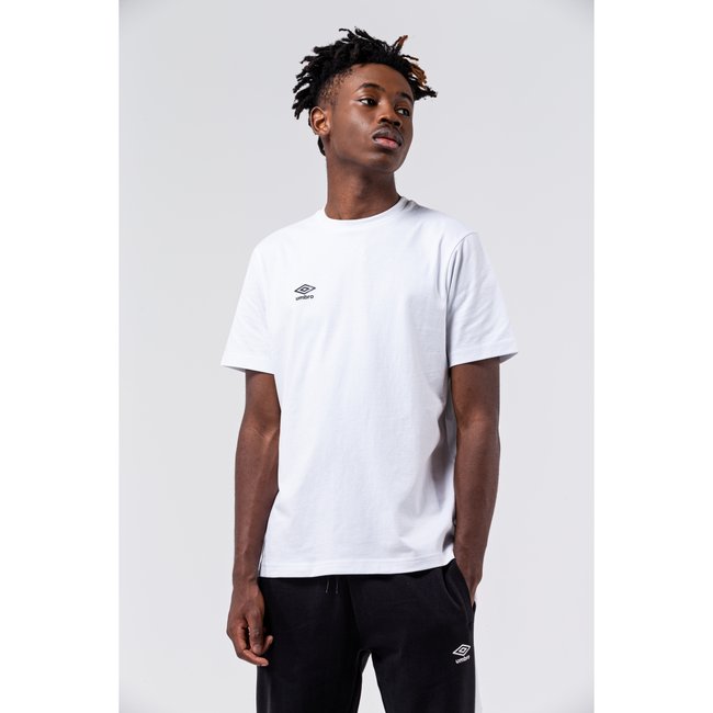 T-SHIRT SPORT BASICS Coton blanc <span itemprop=