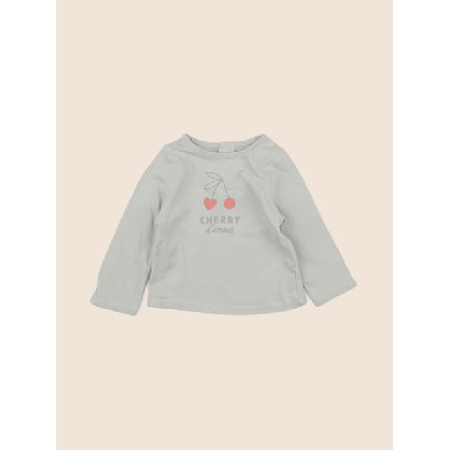 Tee-shirt - Très bon état vert <span itemprop=