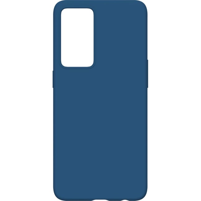 Coque Reno 8 Lite Silicone Bleu bleu <span itemprop=