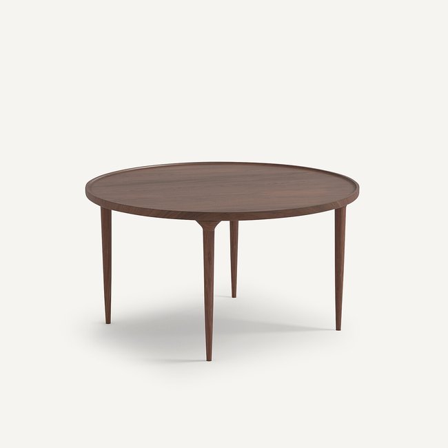Table basse noyer massif, Magosia Couleur noyer <span itemprop=