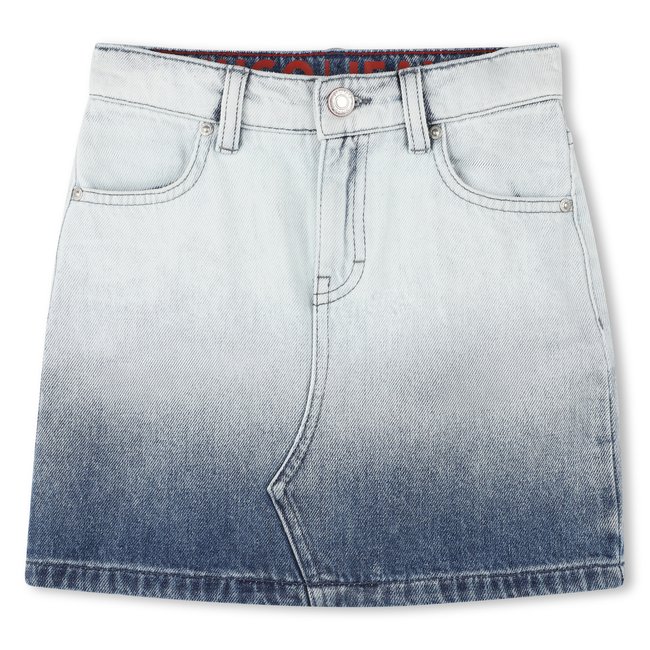 Jupe en jean à poches denim blue <span itemprop=
