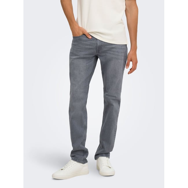 Coupe Regular medium grey denim <span itemprop=