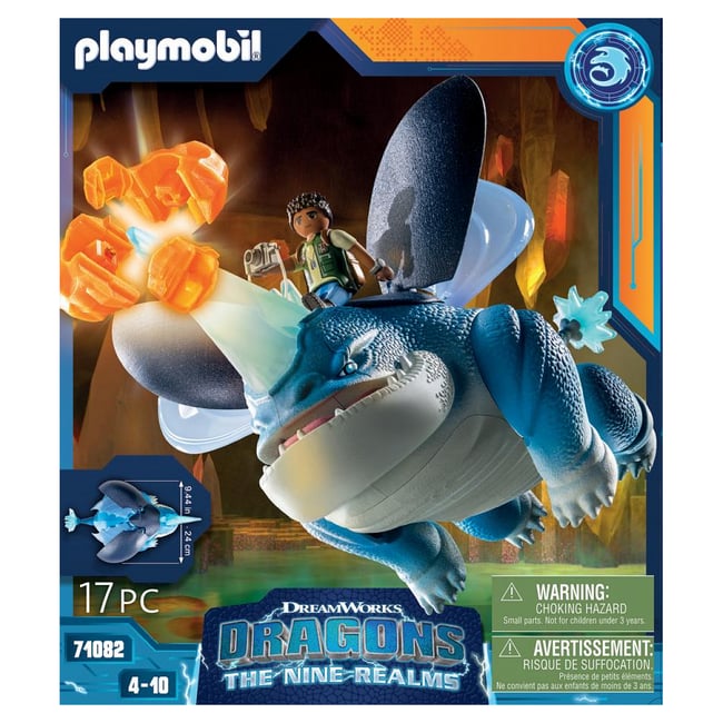 71082 Dragons Nine Realms: Plowhorn  and  D'Angelo multicolore <span itemprop=