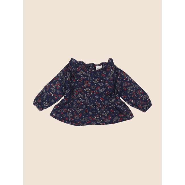 Blouse - Très bon état bleu <span itemprop=