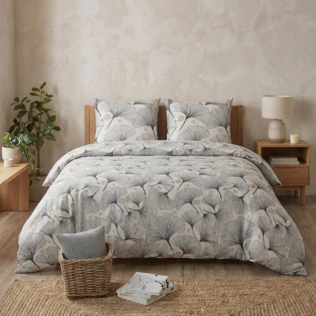 Parure de lit - Housse de couette Coton 57 fils multicolore <span itemprop=