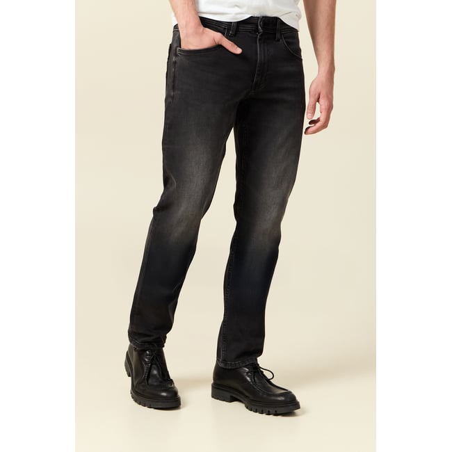 Jeans straight longueur 34 denim - BONOBO