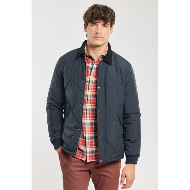 Veste déperlante HARON navy <span itemprop=