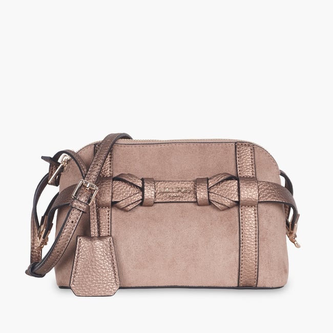 Petit sac multi poches  Taja doré,taupe <span itemprop=