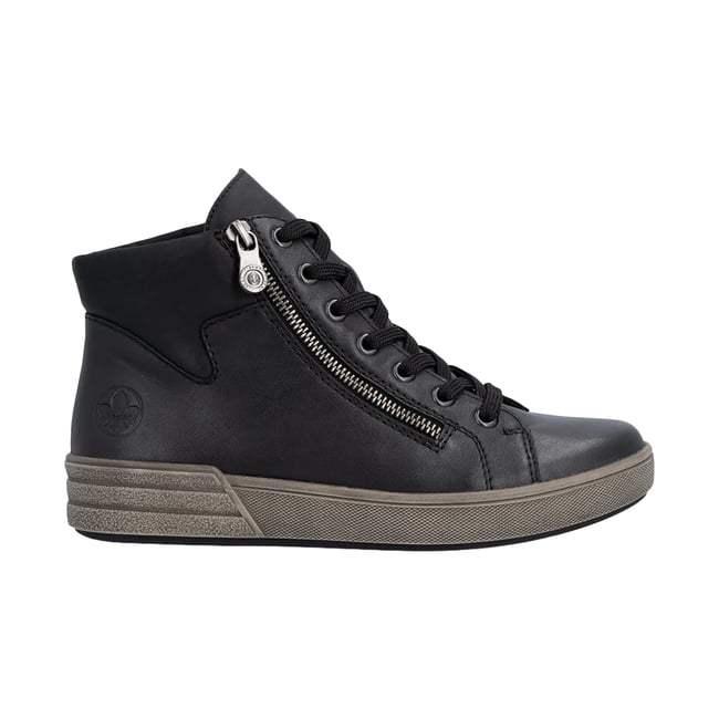 Baket Montante Cuir Lugano noir <span itemprop=