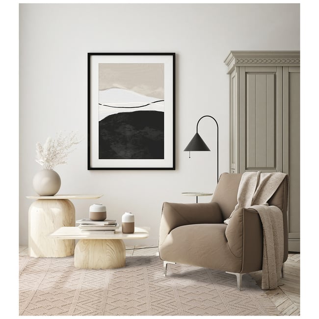 Modern Boho Patterned Rug, ivory, ÉDITÉ