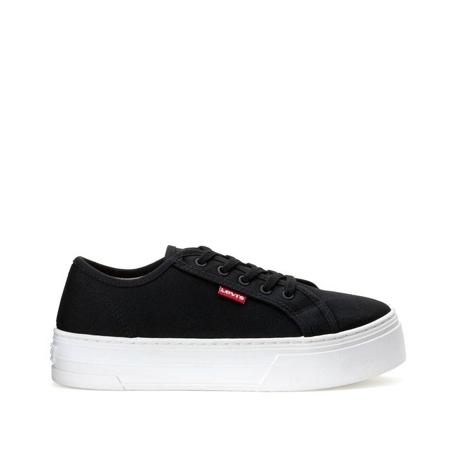 Baskets En Toile À Plateforme Tijuana noir <span itemprop=
