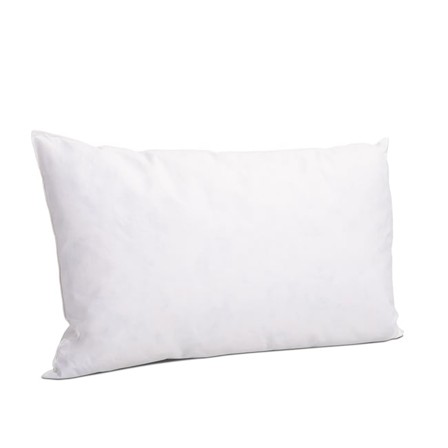 Oreiller Natura 60x60 cm Duvet & Plumes Couleur blanc <span itemprop=