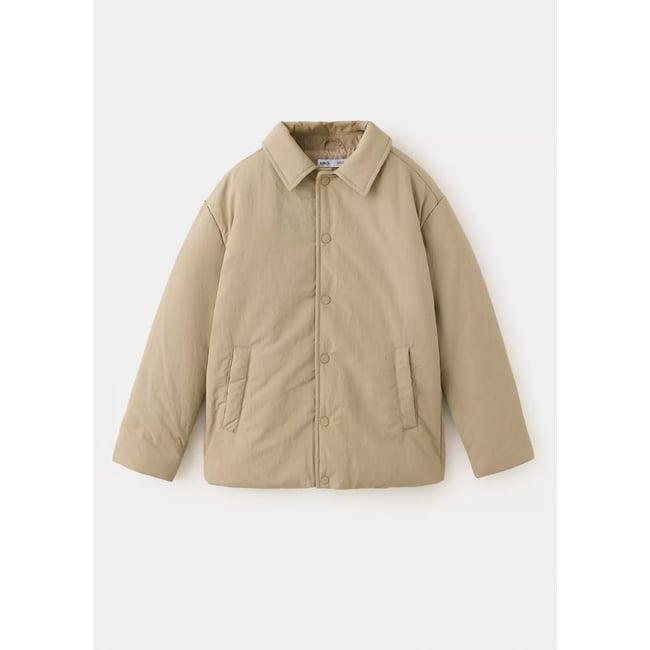 Veste matelassée sable <span itemprop=