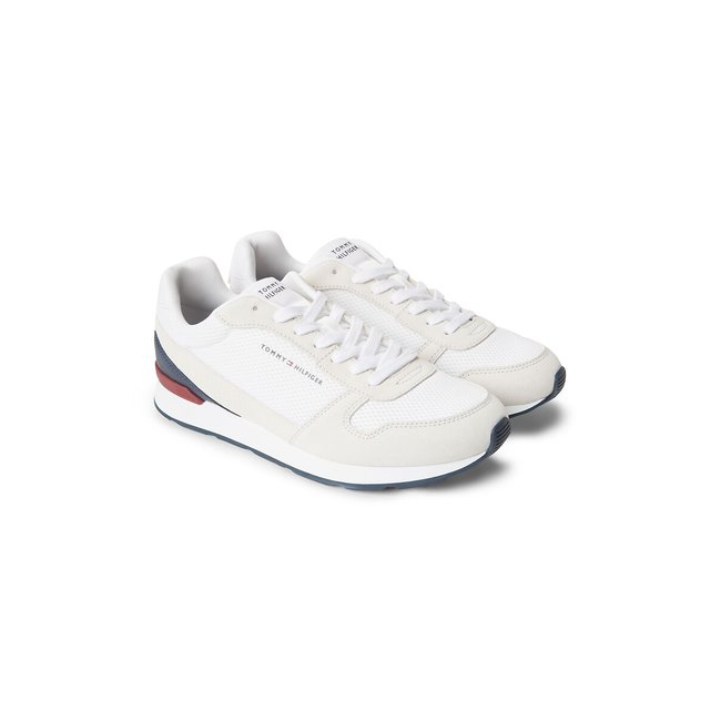 Baskets en cuir LIGHT EVA RUNNER blanc <span itemprop=
