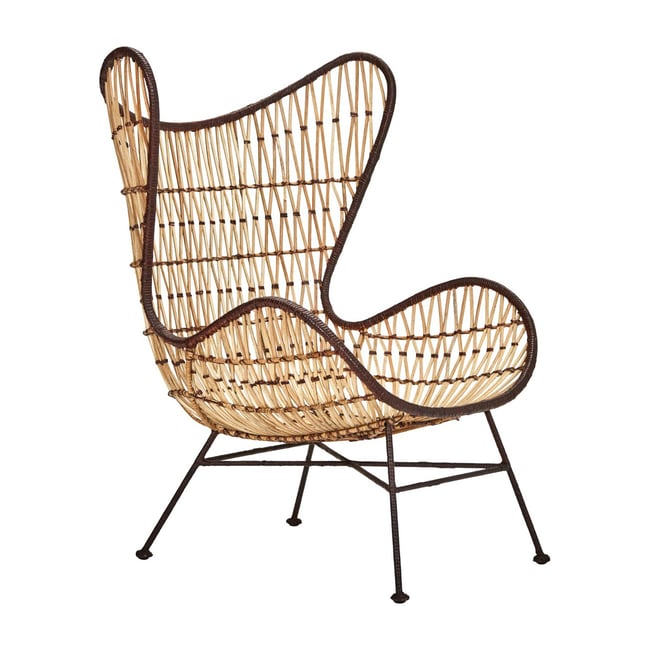 Fauteuil en rotin Flow Couleur v002237 <span itemprop=