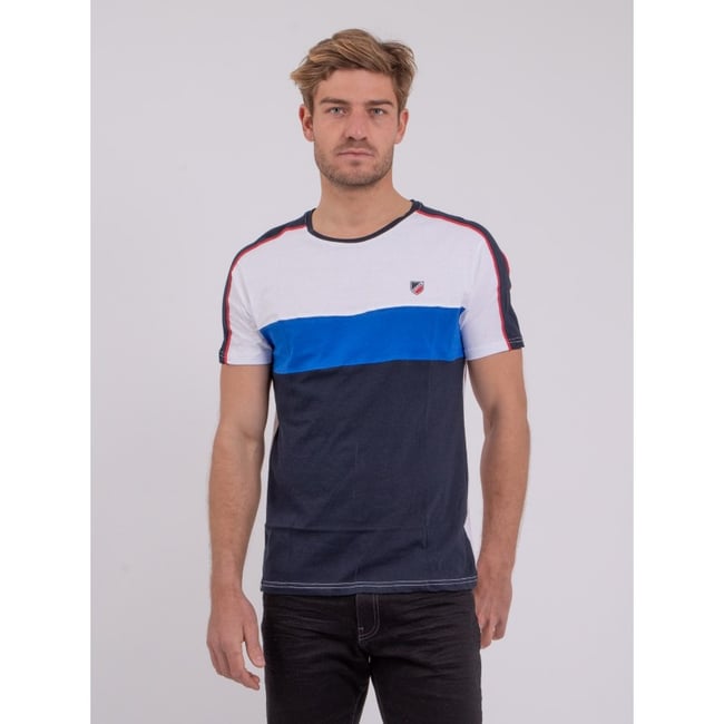 T-shirt Col Rond Pur Coton Nabalia v002232 <span itemprop=